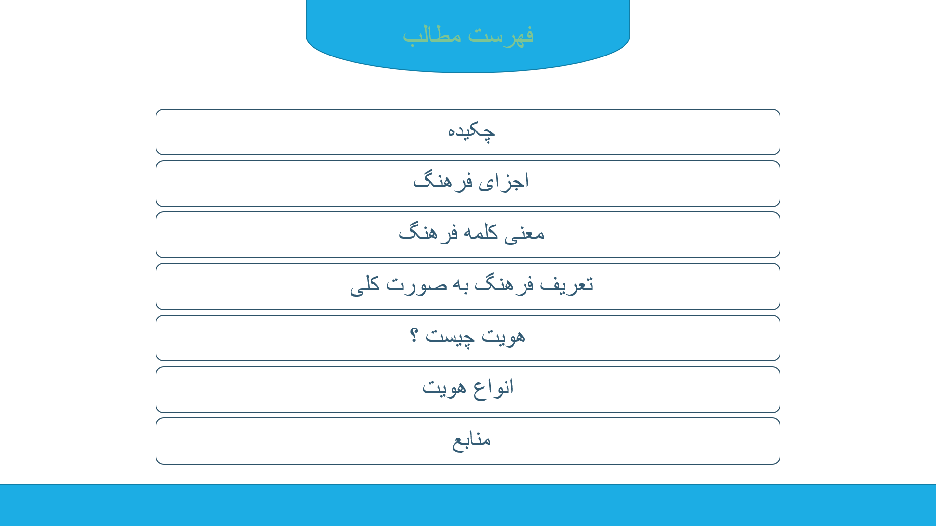 پاورپوینت در مورد فرهنگ و هویت